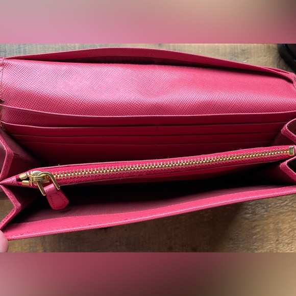 PRADA LONG WALLET WITH DOUBLE SNAPS - Picture 3 of 15